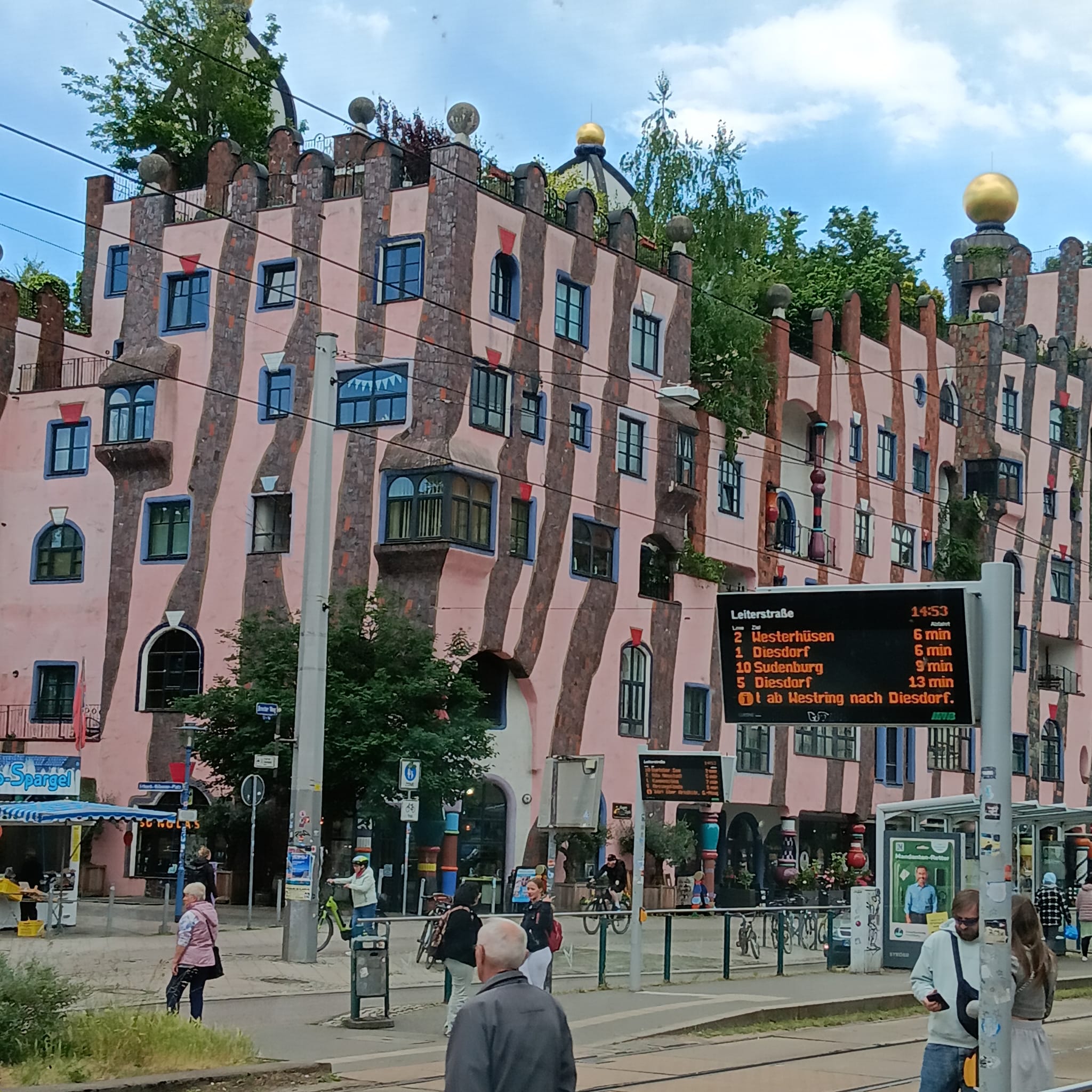 Hundertwasserhaus in Magdeburg