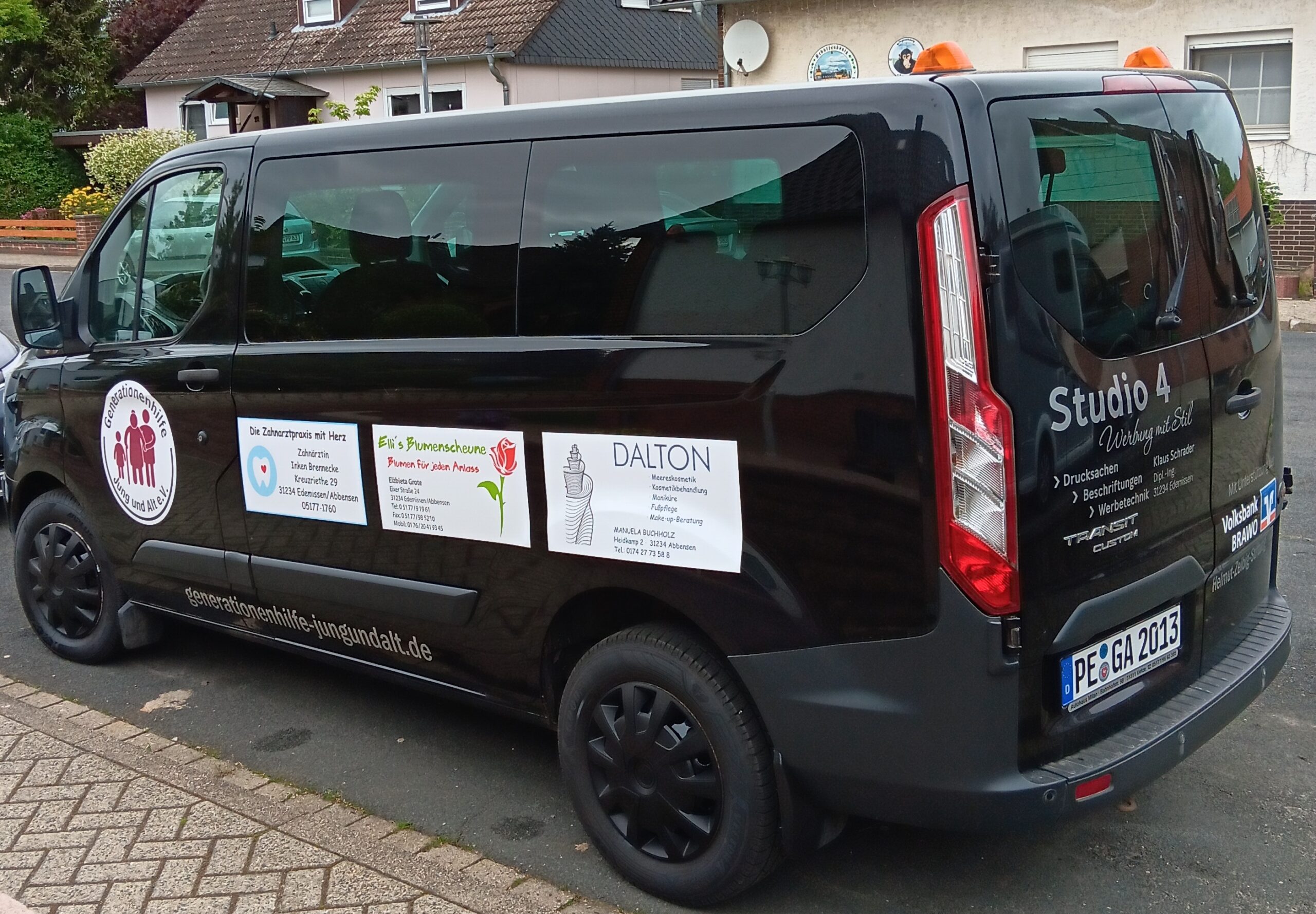 Vereinsbus der Generationenhilfe