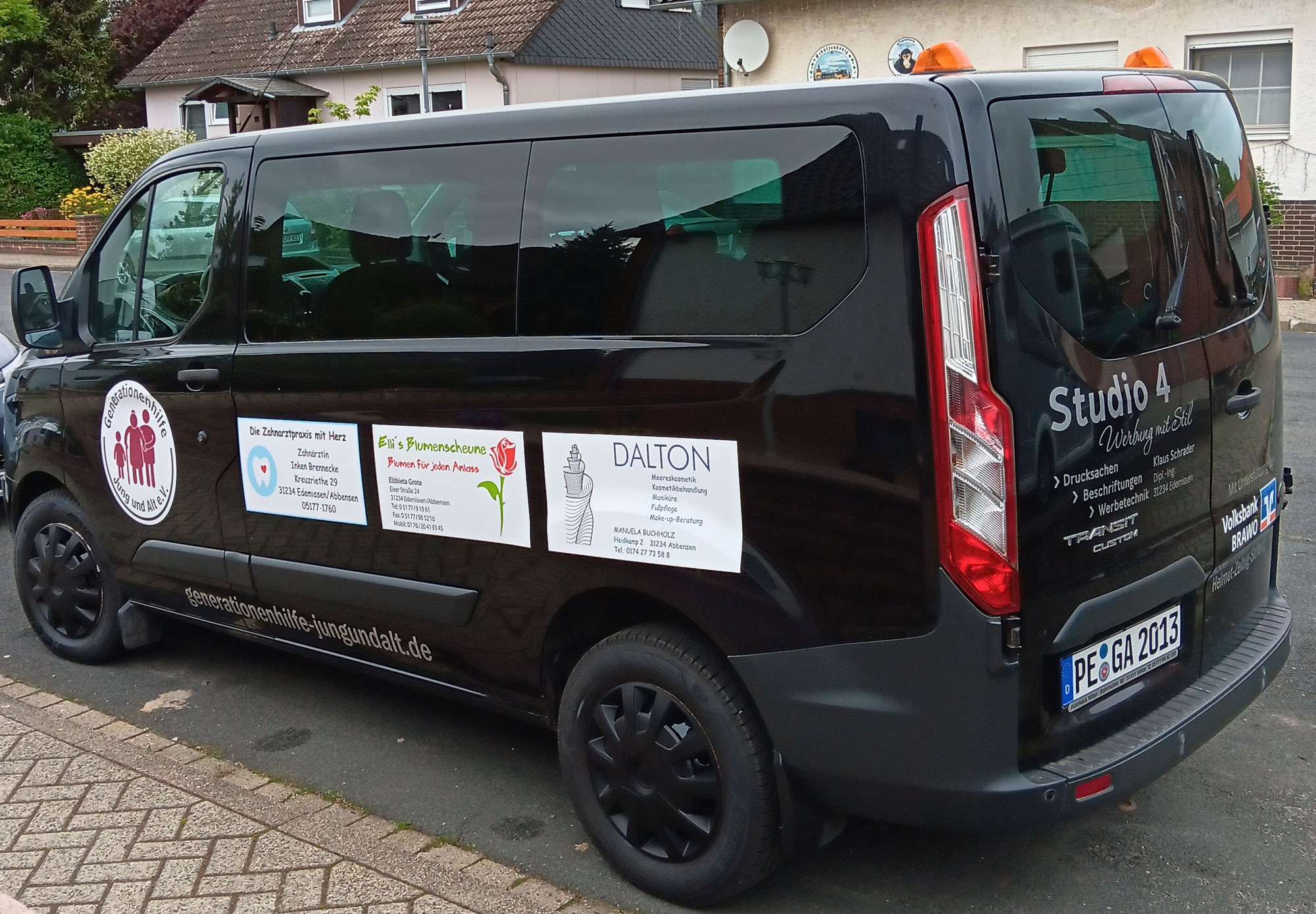 Vereinsbus der Generationenhilfe